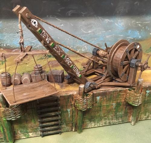 Medieval Crane by Dicky Boyd.