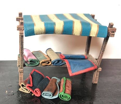 Material Market Stall by Pete Barfield.